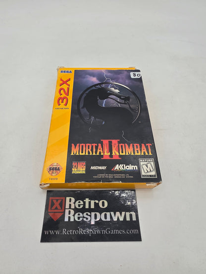 Mortal Kombat II - Sega 32X (Complete)