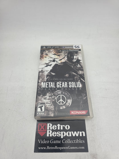 Metal Gear Solid: Peace Walker - PSP (Complete)