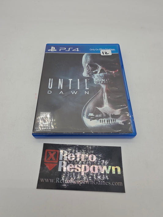 Until Dawn - Playstation 4 (Complete)