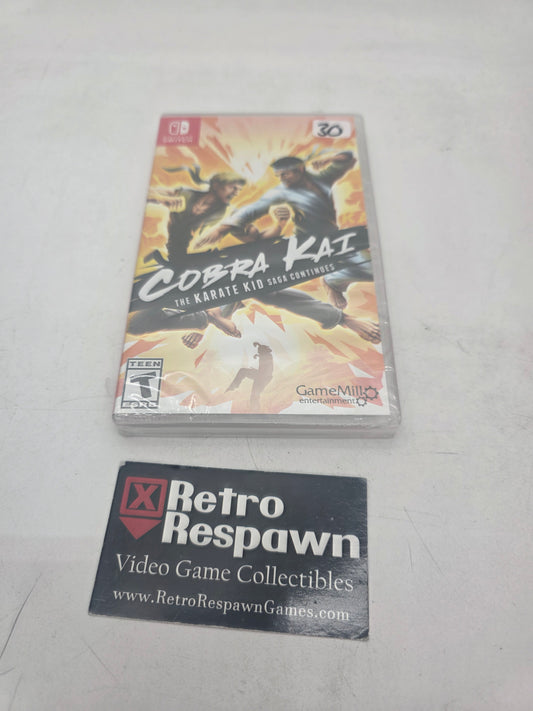 Cobra Kai: The Karate Kid Saga Continues - Nintendo Switch (Sealed)