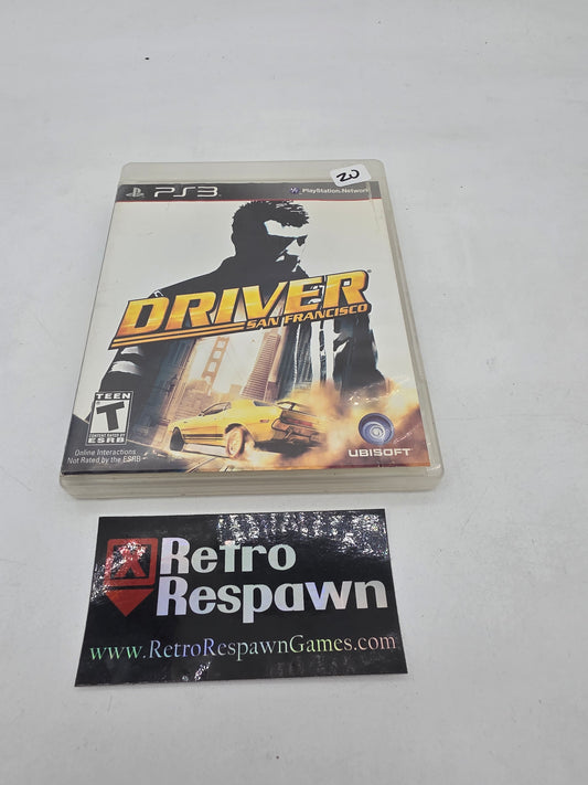 Driver: San Francisco - Playstation 3 (Missing Manual)