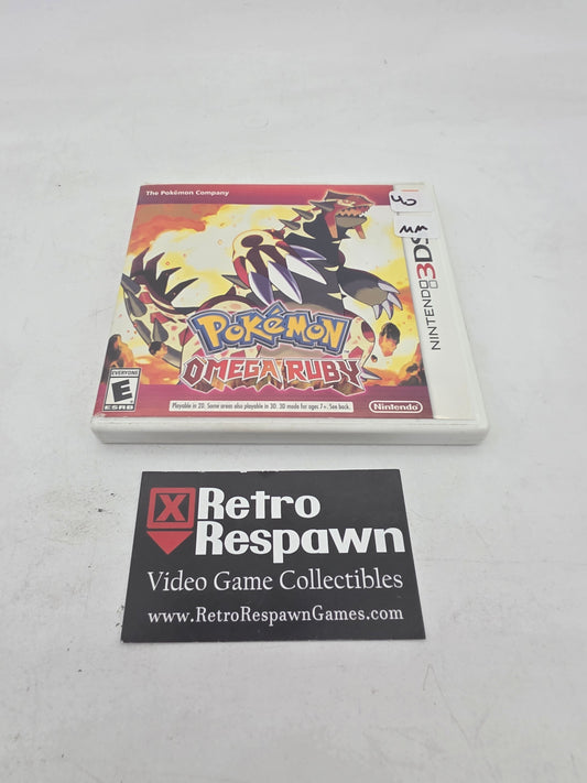 Pokemon Omega Ruby - Nintendo 3DS (No Manual)