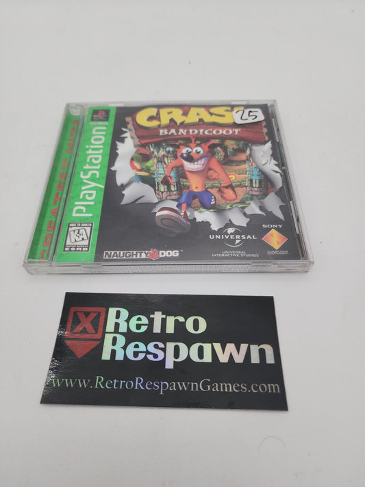 Crash Bandicoot [Greatest Hits] - Playstation (Complete)
