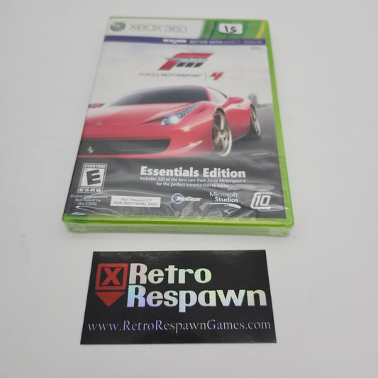 Forza Motorsport 4 Essentials Edition - Xbox 360 (Sealed)