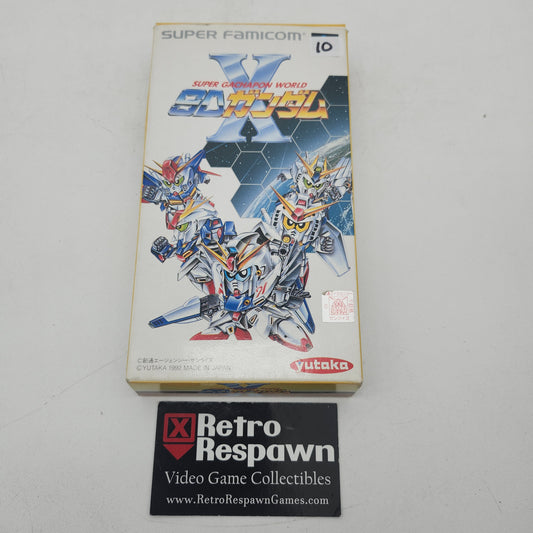 Super Gachapon World SD Gundam X - Super Famicon (Complete)