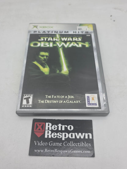 Star Wars Obi-Wan [Platinum Hits] - Xbox (Complete)