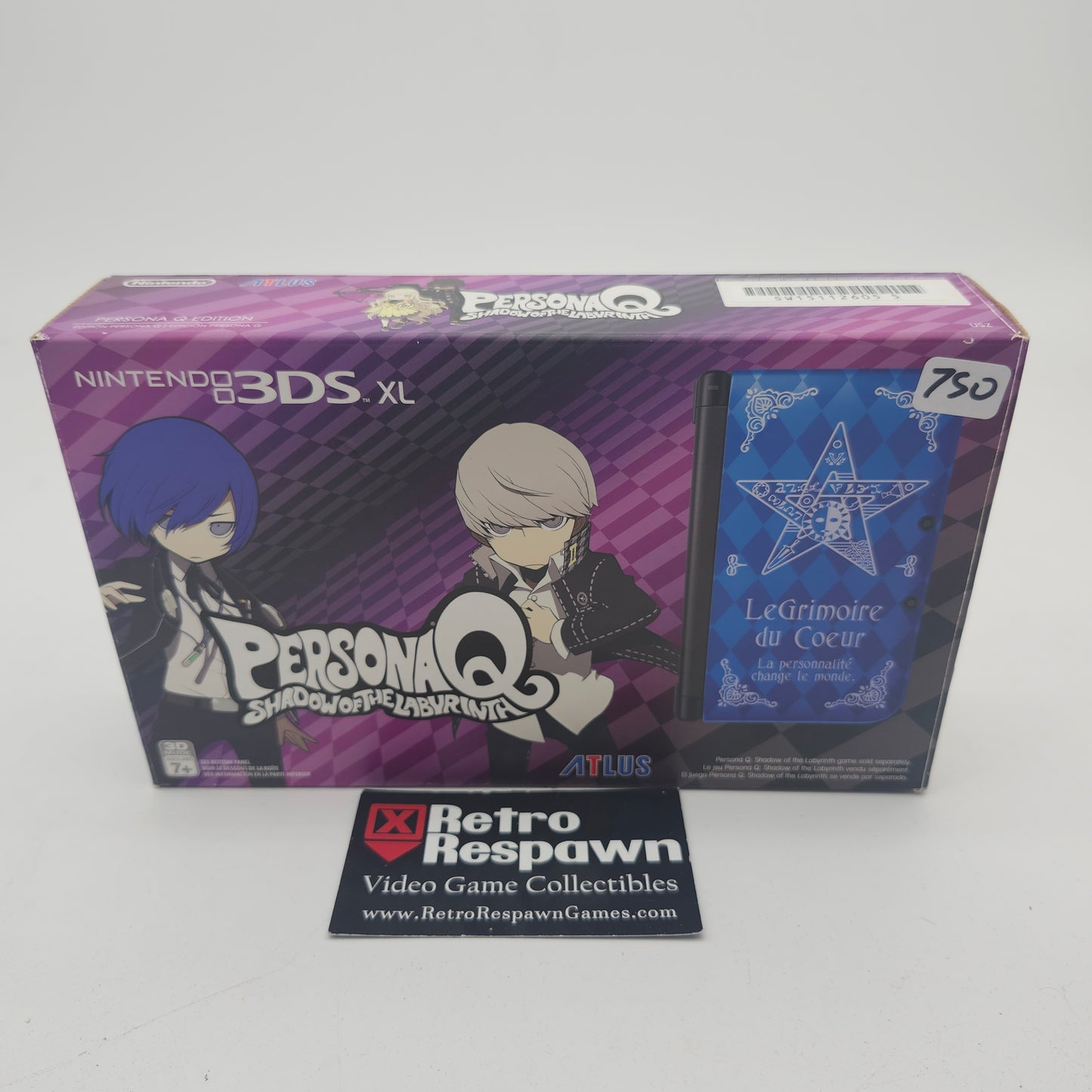 Nintendo 3DS XL Persona Q Limited Edition - Nintendo 3DS (Complete)