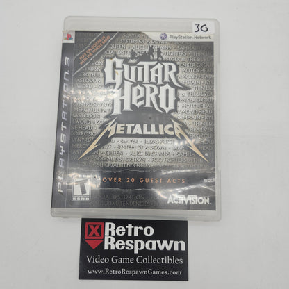 Guitar Hero: Metallica - Playstation 3 (Complete)