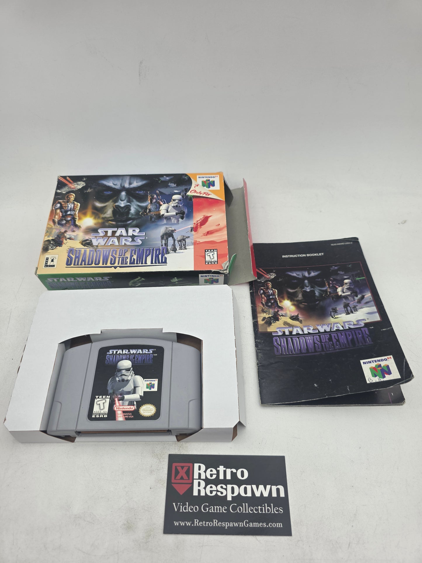 Star Wars Shadows of the Empire - Nintendo 64 (Complete)