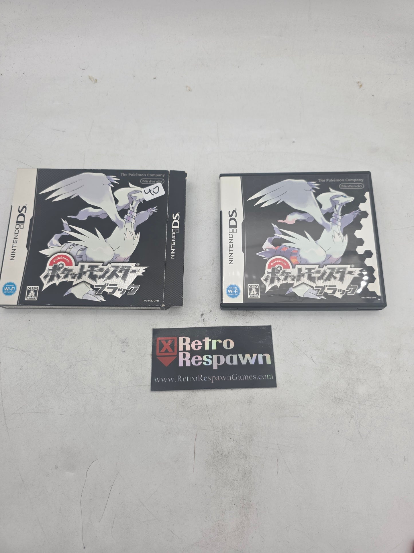 Pokemon Black - JP Nintendo DS (Complete/ With Sleeve)