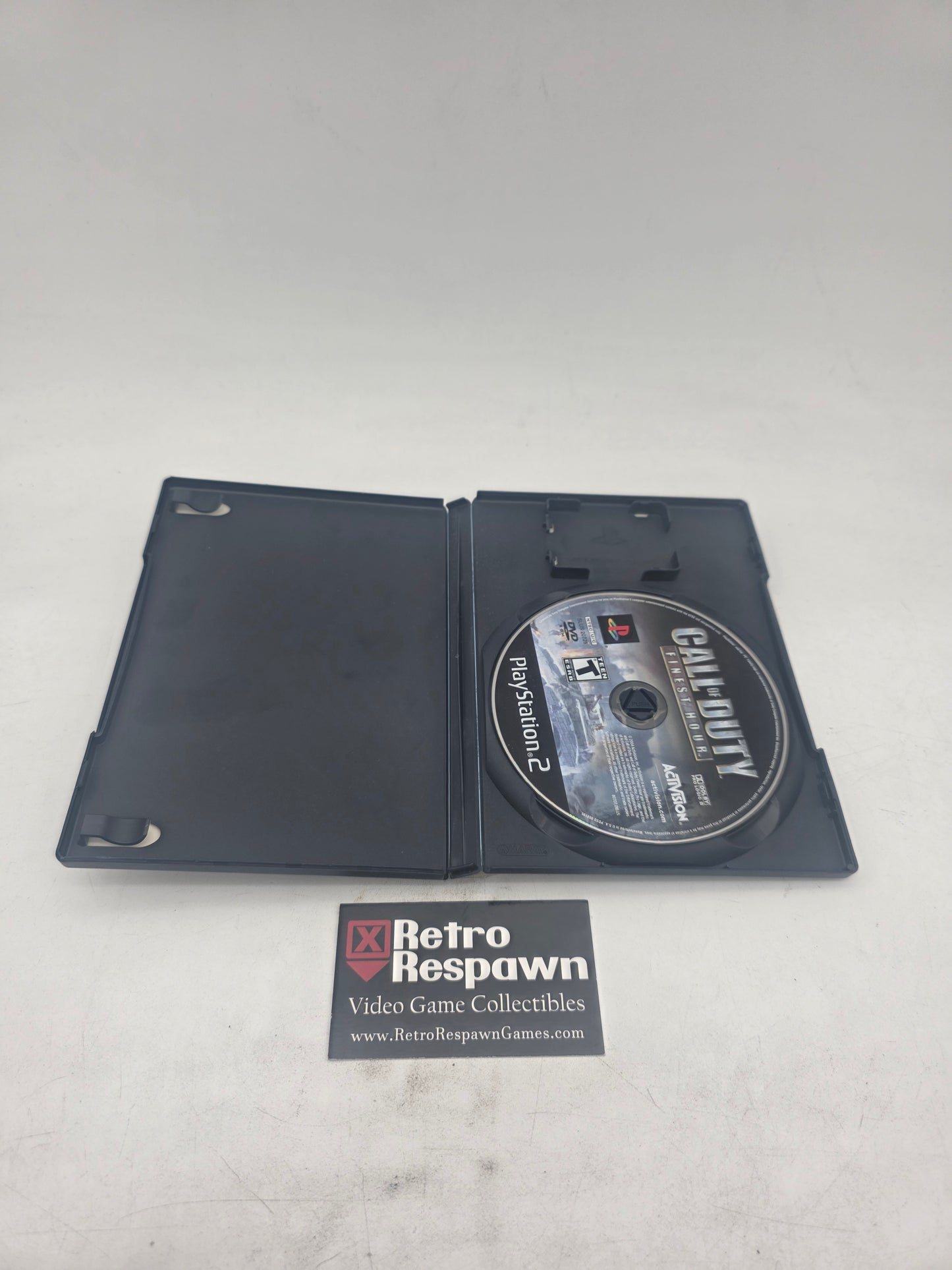 Call of Duty Finest Hour - Playstation 2 (No Manual)
