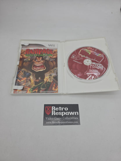 Rampage Total Destruction - Wii (Complete)