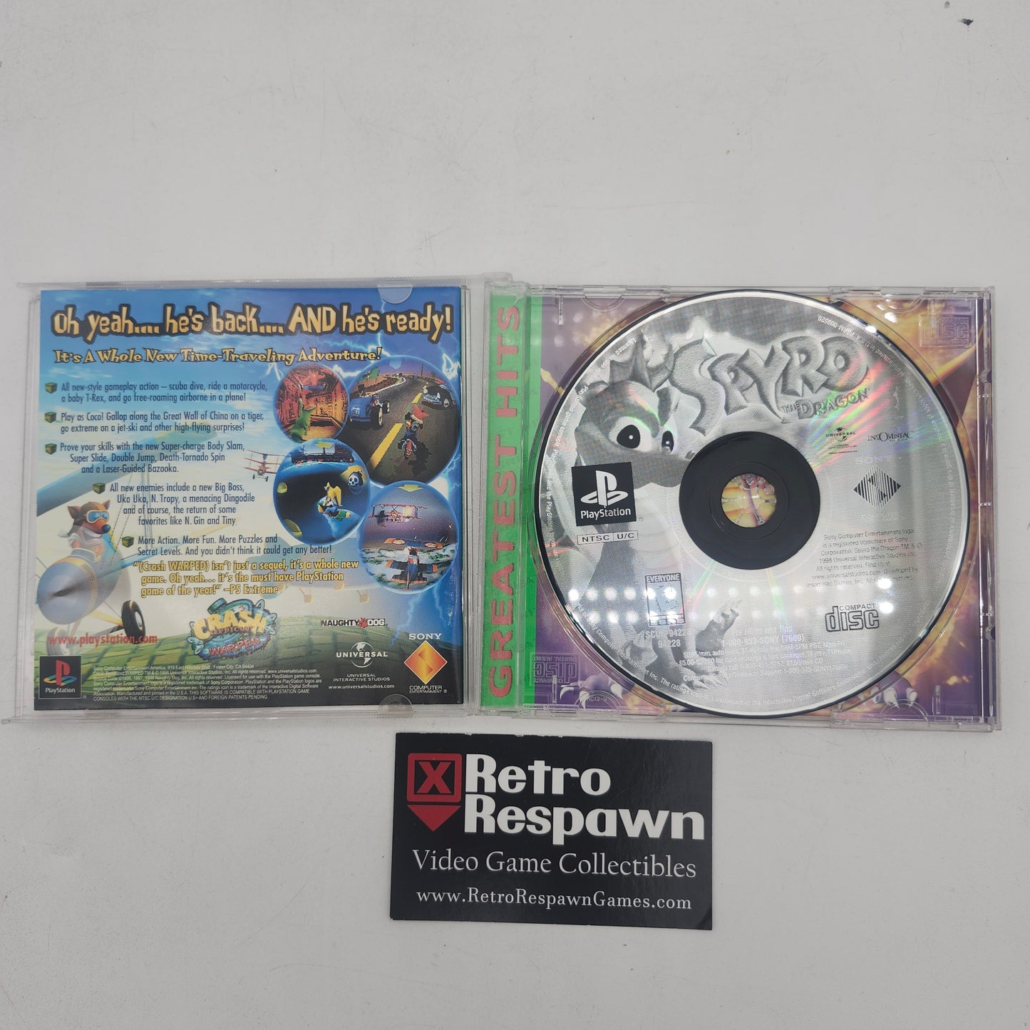 Spyro the Dragon [Greatest Hits] - Playstation (Complete)