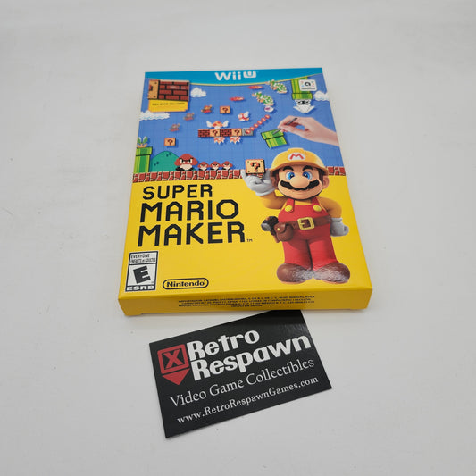 Super Mario Maker [Book Bundle] - Wii U (Complete)