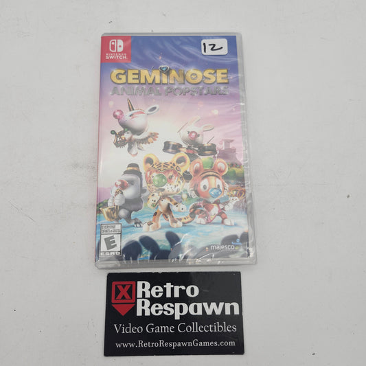 Geminose: Animal Popstars - Nintendo Switch (Sealed)