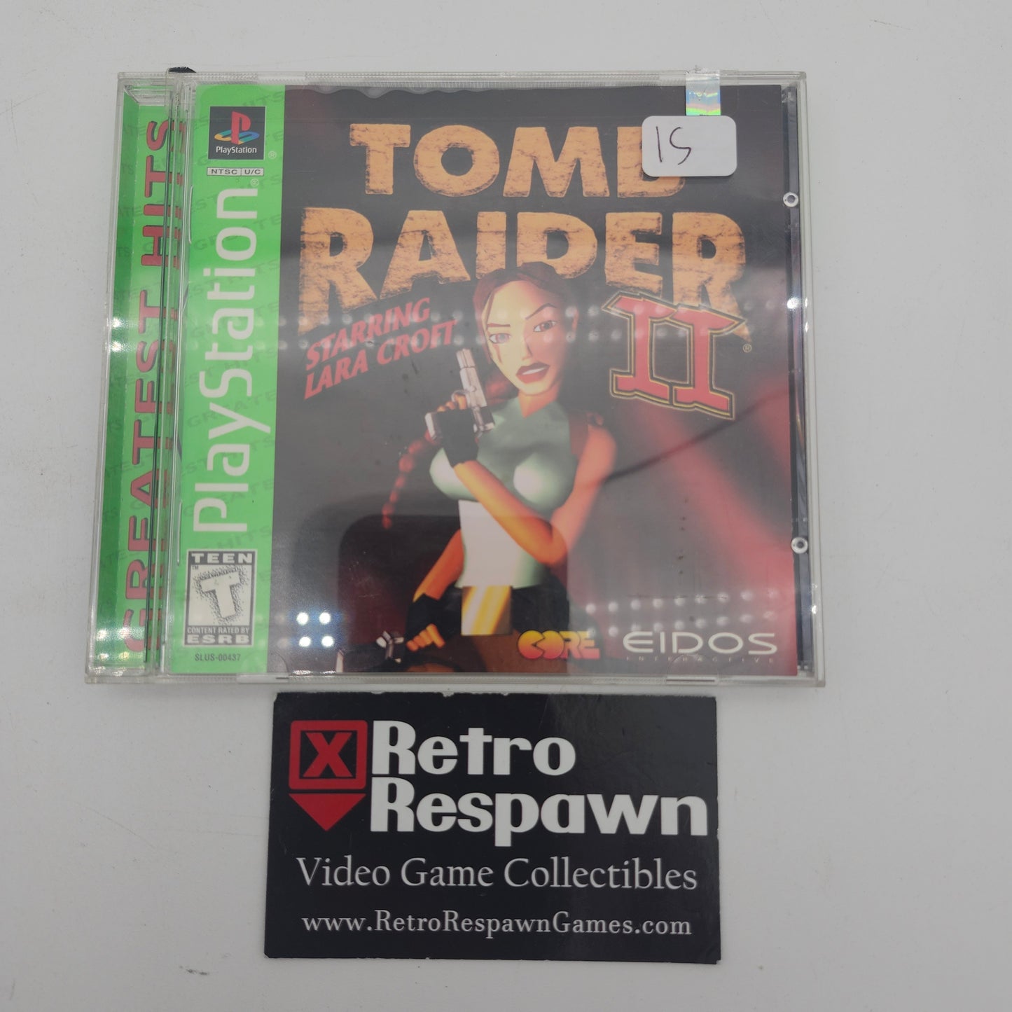 Tomb Raider II [Greatest Hits] - Playstation (Complete)