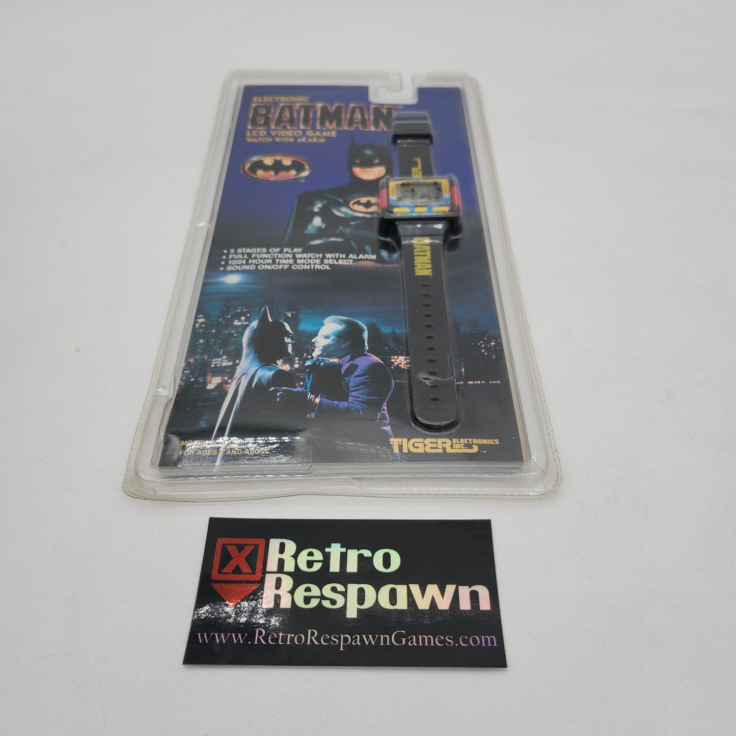 Electronic Batman LCD Video Game - Watch (Sealed)
