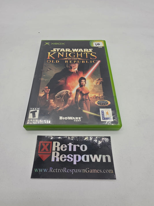 Star Wars Knights of the Old Republic - Xbox (Complete)