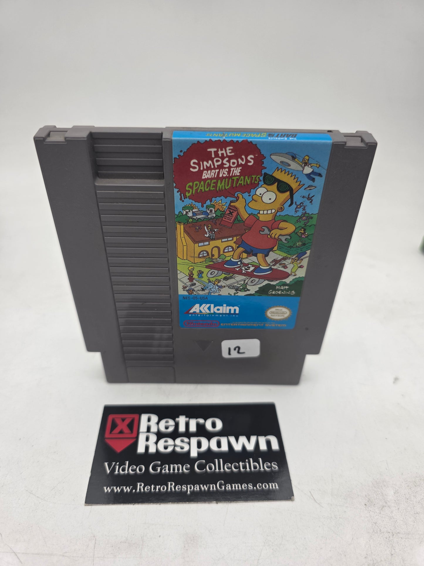 The Simpsons Bart vs the Space Mutants - NES (Game Only)