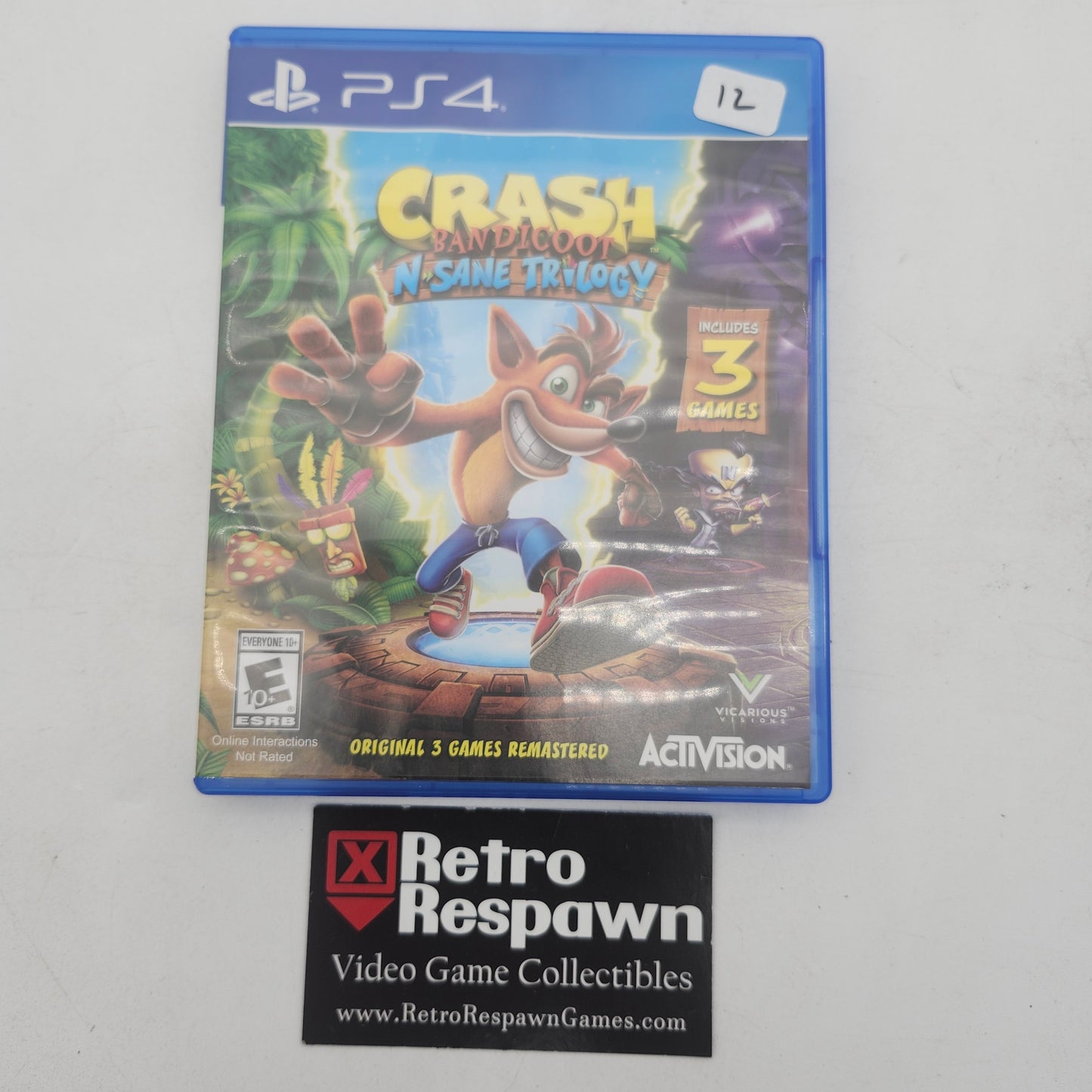 Crash Bandicoot N. Sane Trilogy - Playstation 4 (Complete)