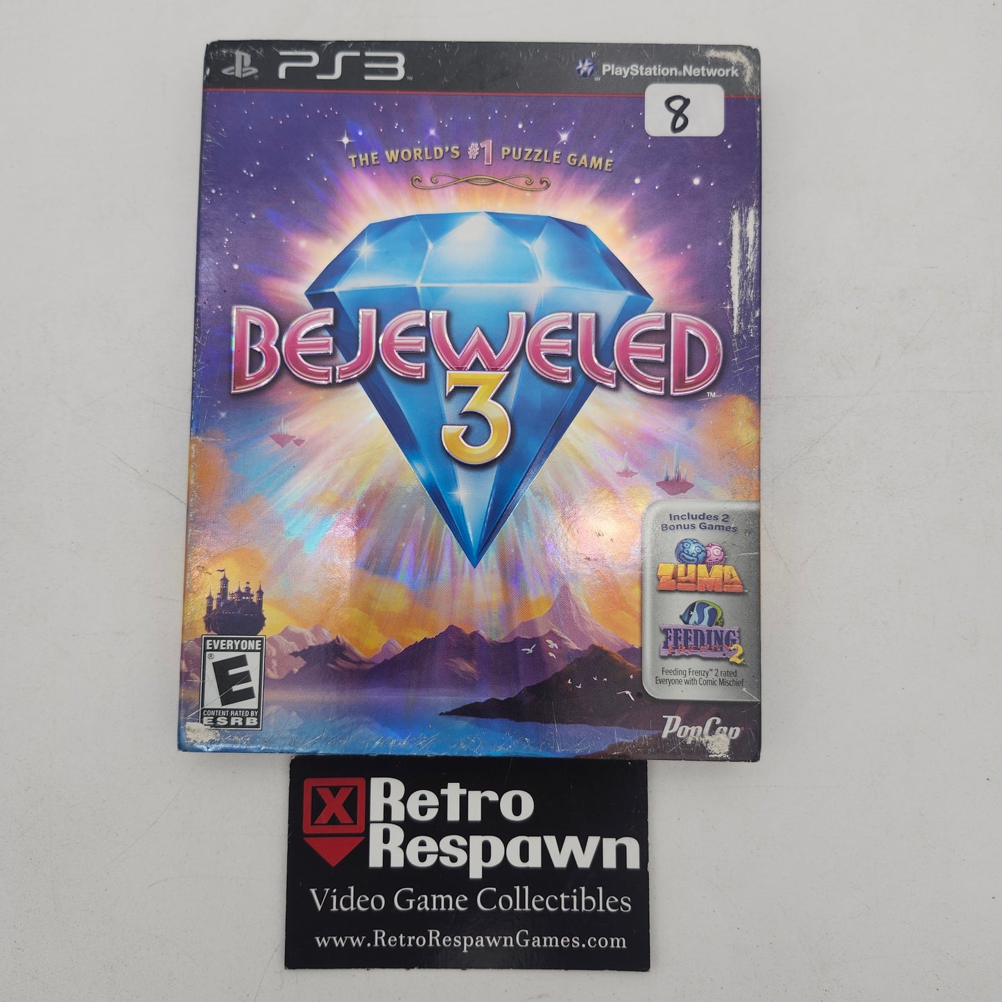 Bejeweled 3 - Playstation 3 (Complete)