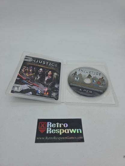 Injustice: Gods Among Us [Ultimate Edition Greatest Hits] - Playstation 3 (Complete)