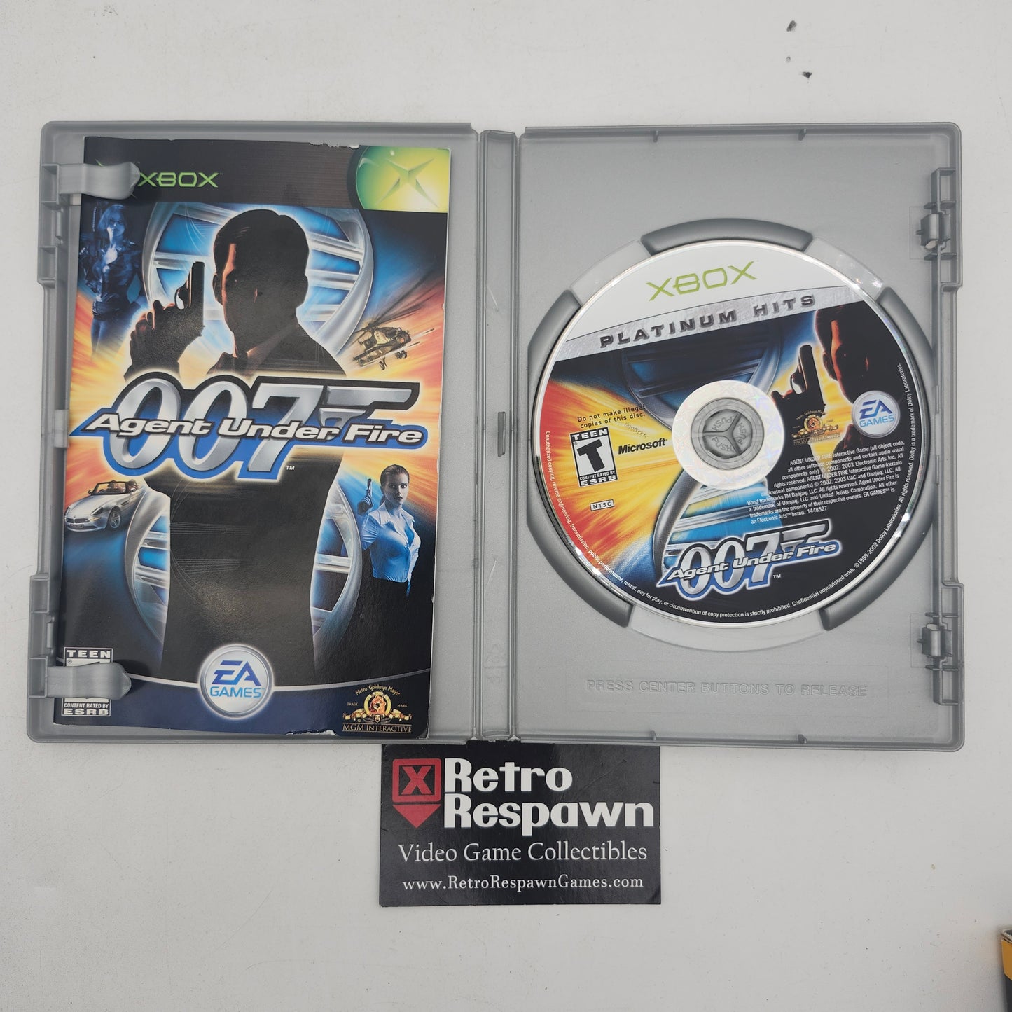 007 Agent Under Fire [Platinum Hits] - Xbox (Complete)