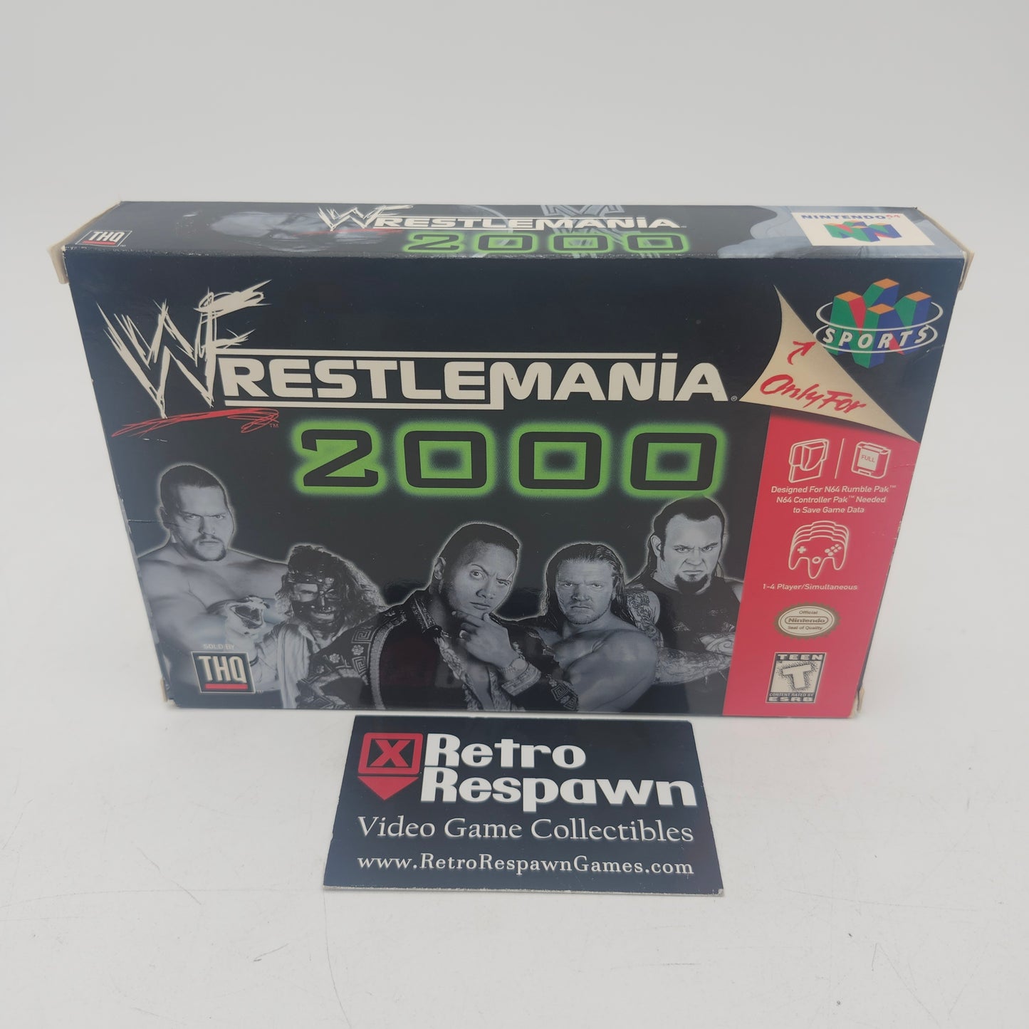 WWF Wrestlemania 2000 - Nintendo 64 (Complete)
