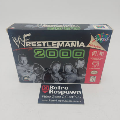 WWF Wrestlemania 2000 - Nintendo 64 (Complete)