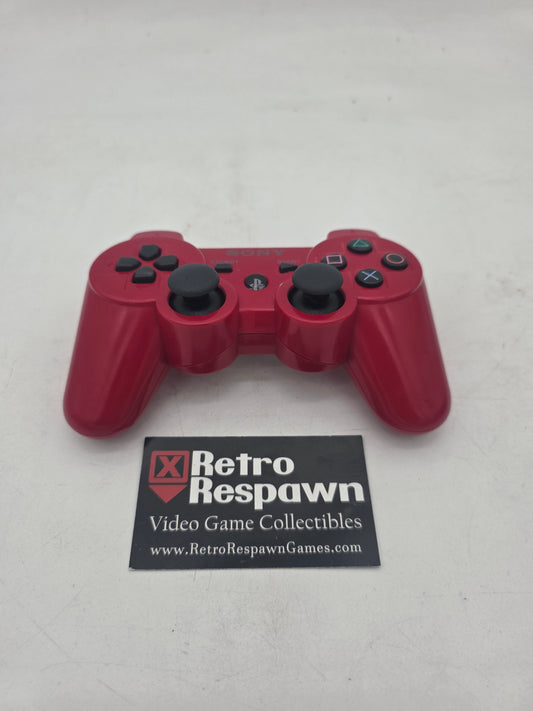 Dualshock 3 Controller Red - Playstation 3 (Controller Only)