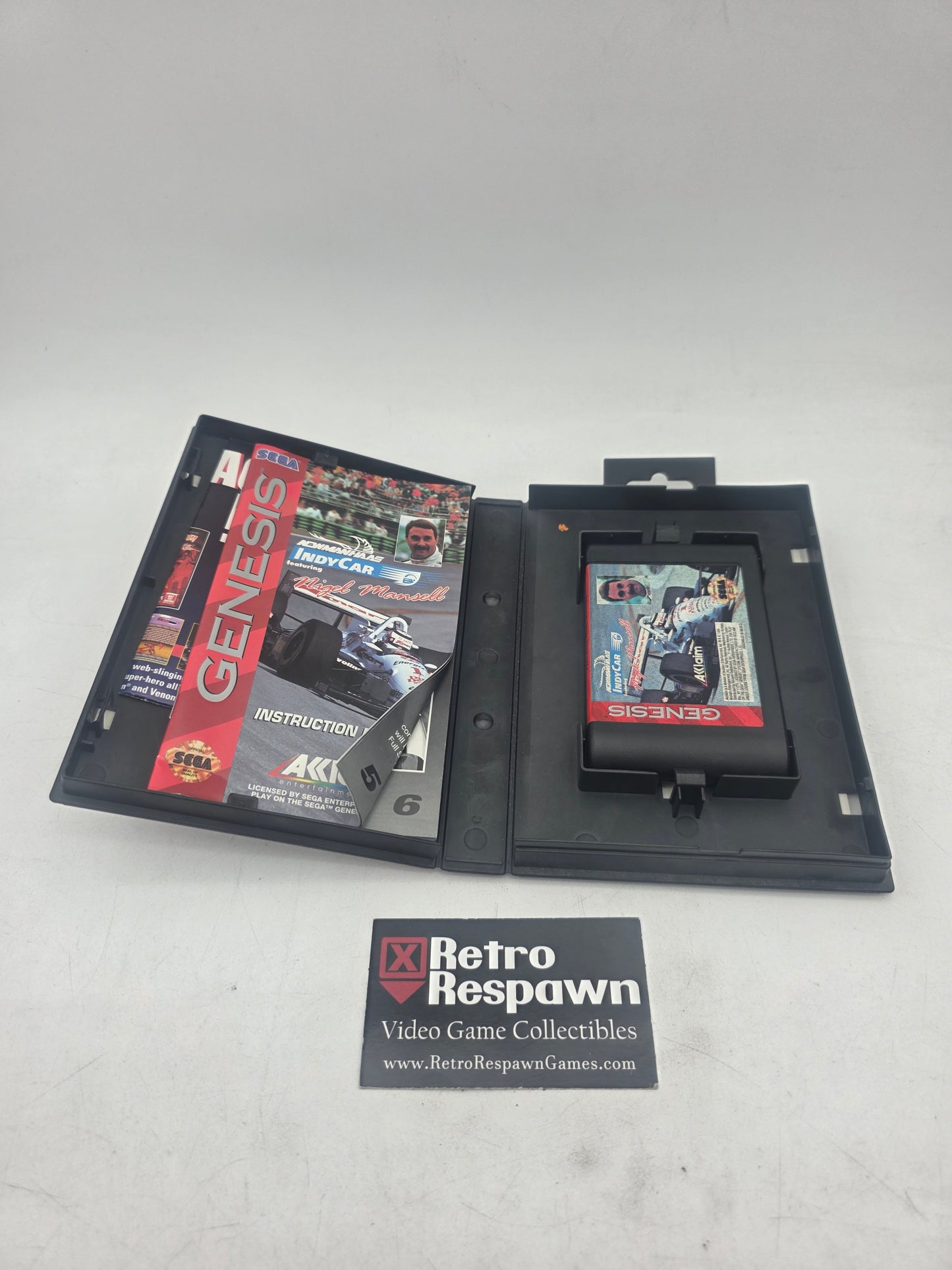 Newman-Haas IndyCar - Sega Genesis (Complete)