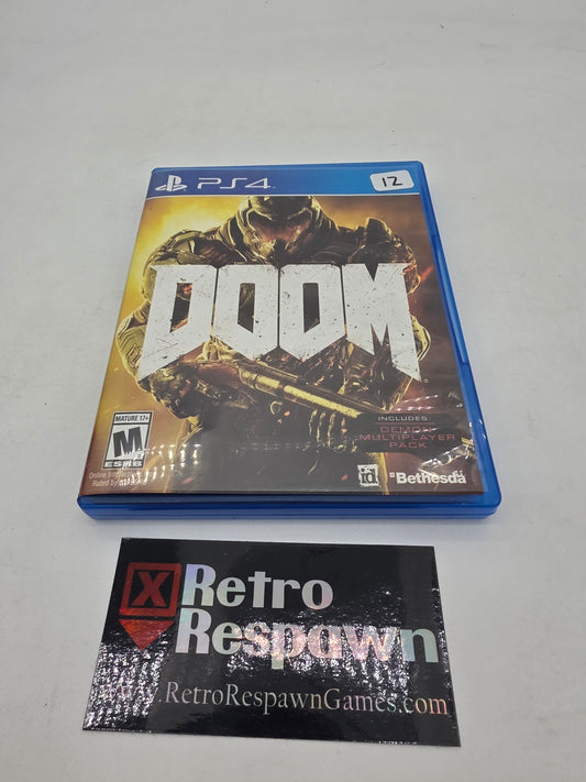 Doom - Playstation 4 (Complete)