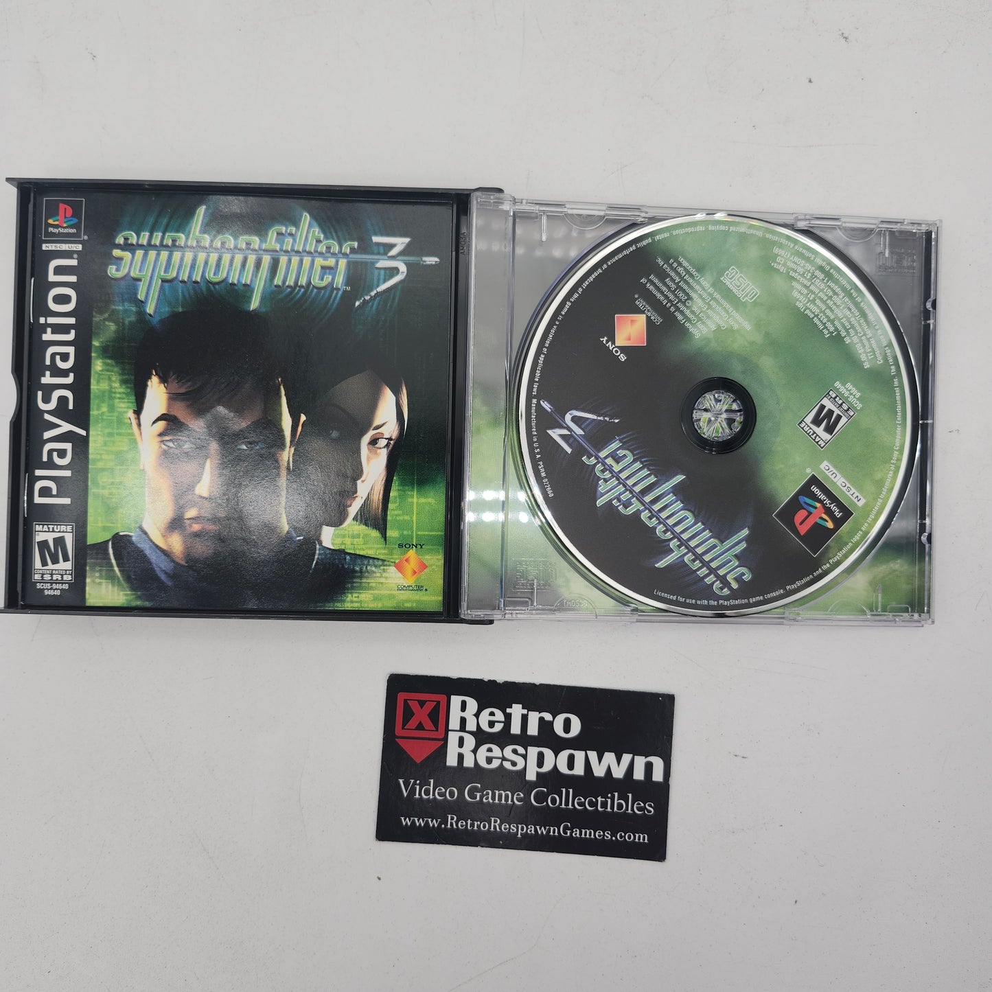 Syphon Filter 3 - Playstation (Complete)