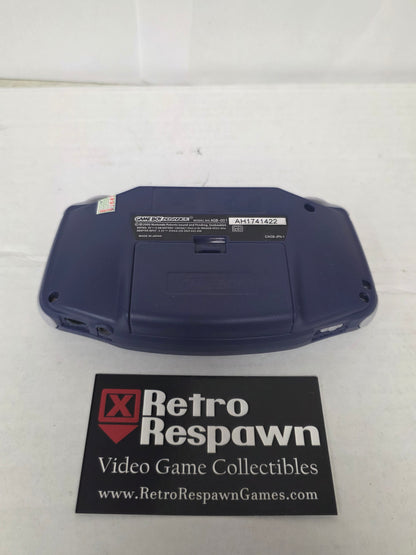Indigo Gameboy Advance [Reshelled] - Gameboy Advance (Console Only)