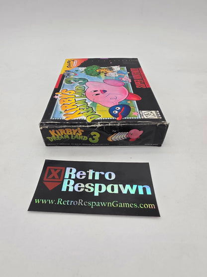 Kirby's Dream Land 3 [Look at All Pictures]- Super Nintendo (Complete)