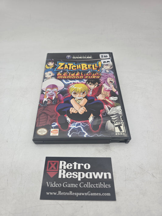 Zatch Bell Mamodo Fury - Gamecube (No Manual)