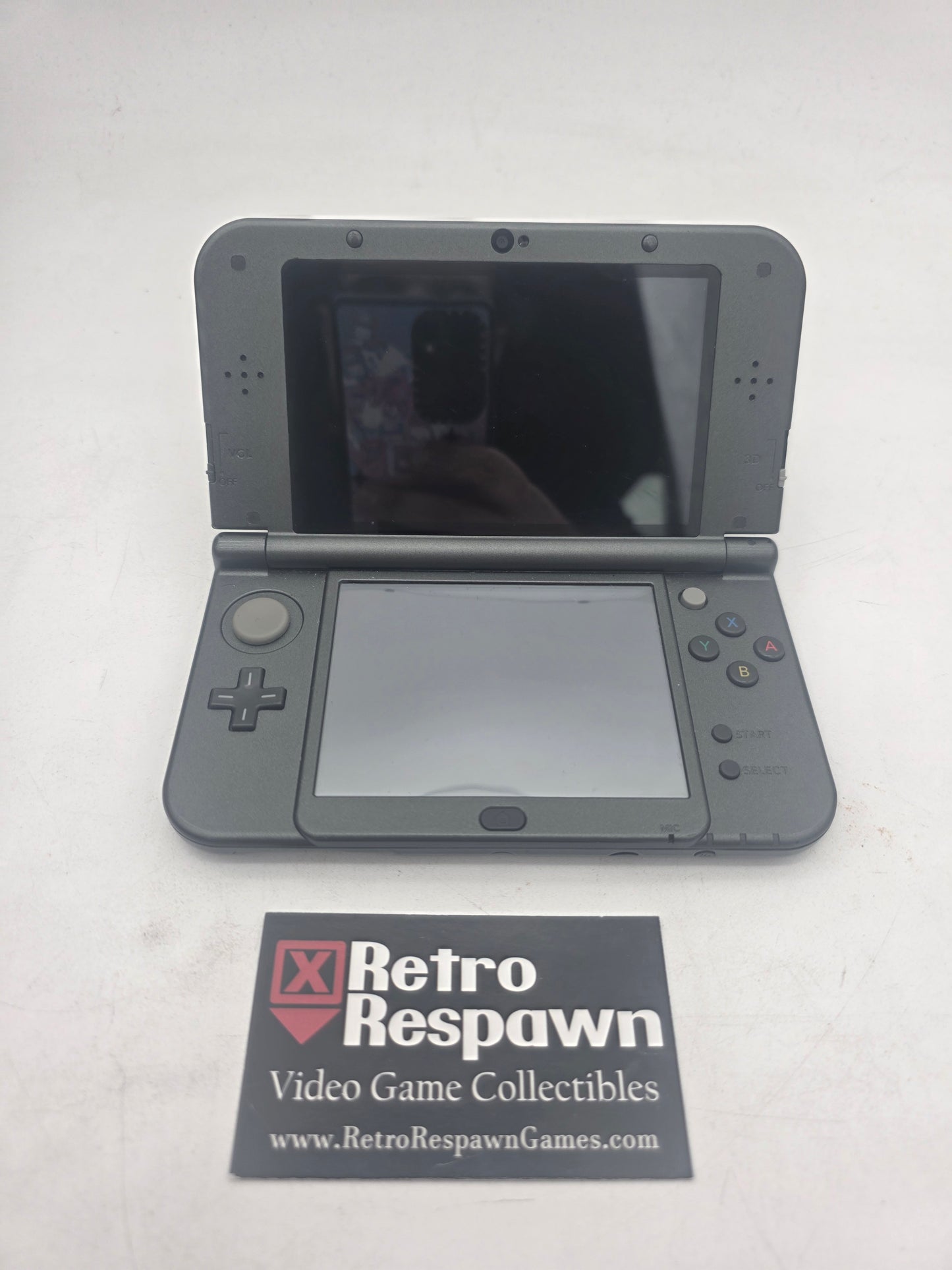 Modded New Nintendo 3DS XL Black - Nintendo 3DS (Console + Charger)