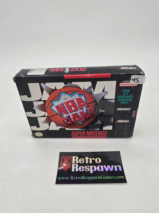 NBA Jam - Super Nintendo (Complete)