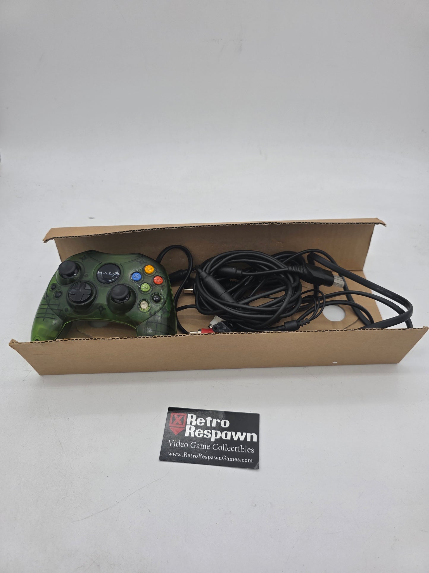 Xbox System [Green Halo Edition] - Xbox (Complete)