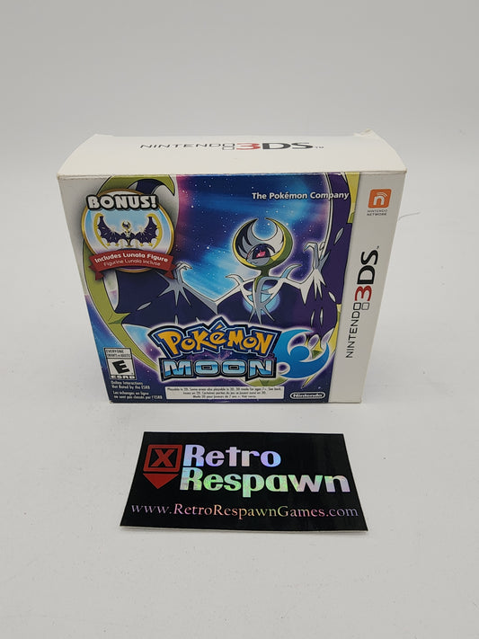 Pokemon Moon [Figure Bundle] - Nintendo 3DS (Complete)