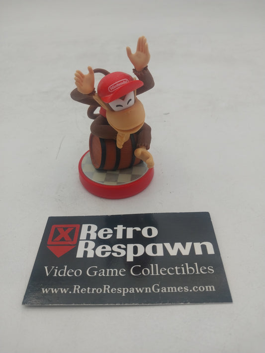 Diddy Kong Barrel - Amiibo (Loose)