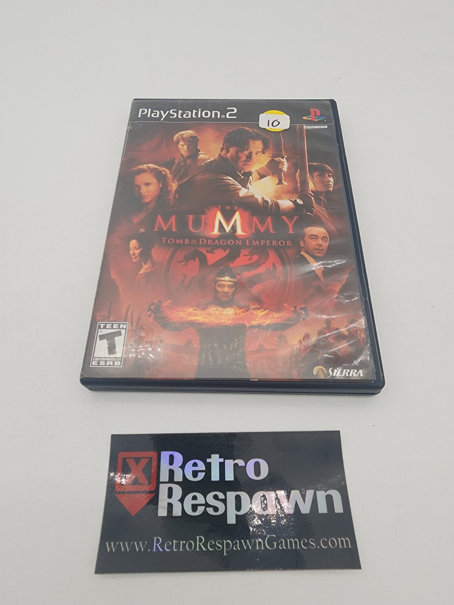 The Mummy Tomb of the Dragon Emperor - Playstation 2 (Complete)