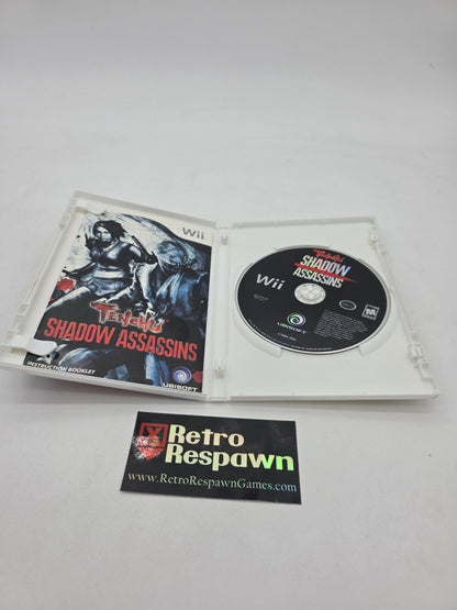 Tenchu Shadow Assassins - Wii (Complete)