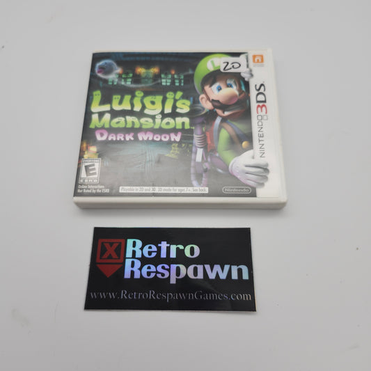 Luigi's Mansion: Dark Moon - Nintendo 3DS (Complete)