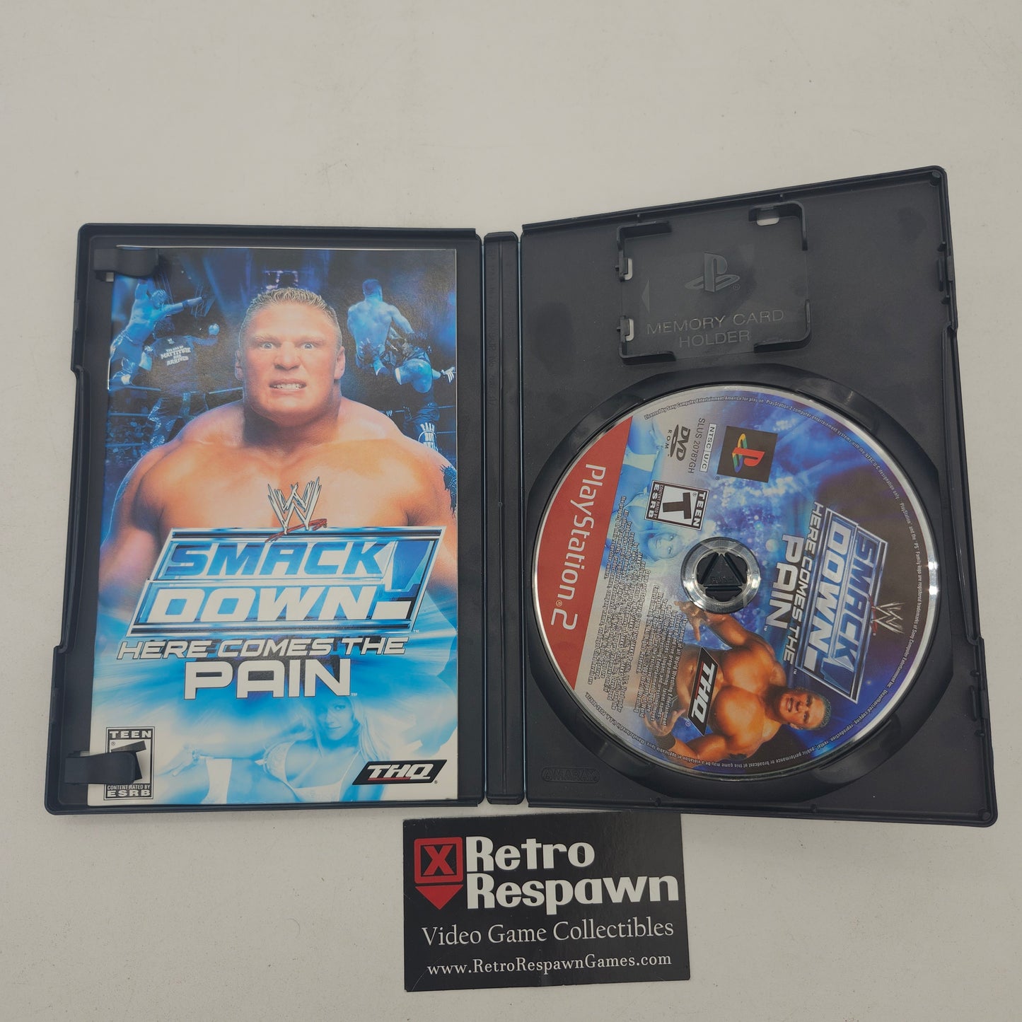 WWE Smackdown Here Comes the Pain [Greatest Hits] - Playstation 2 (Complete)