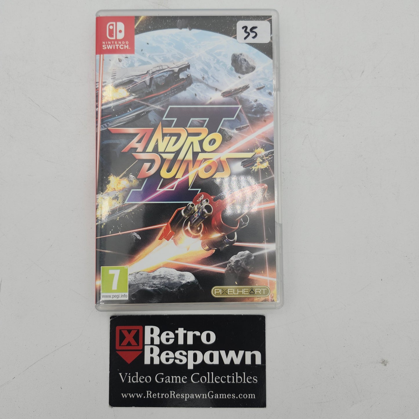 Andro Dunos II [Special Cover] - PAL Nintendo Switch (Complete)