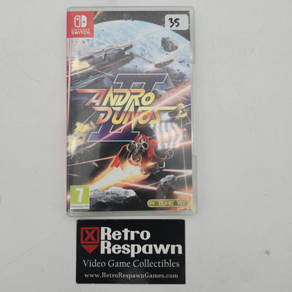Andro Dunos II [Special Cover] - PAL Nintendo Switch (Complete)
