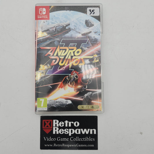 Andro Dunos II [Special Cover] - PAL Nintendo Switch (Complete)