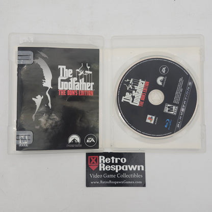 The Godfather [Don's Edition] - Playstation 3 (Complete)