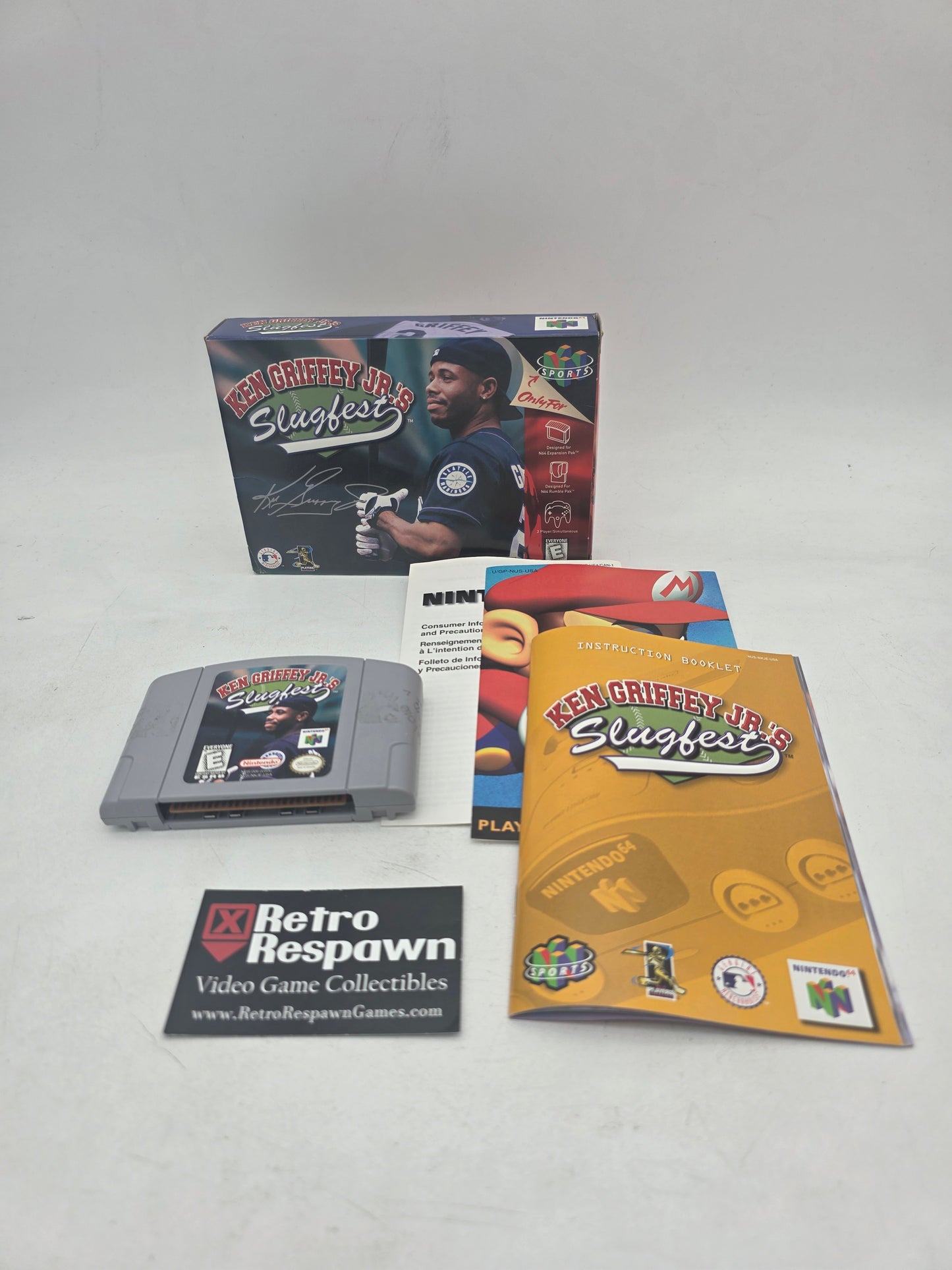 Ken Griffey Jr's Slugfest - Nintendo 64 (Complete)